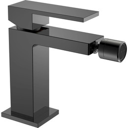 Смеситель для биде Boheme Qubic 476-SGM, shine gun metal, Цвет производителя: shine gun metal - фото 