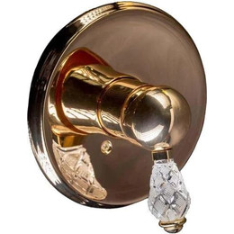 Смеситель для душа Boheme Crystal 285-CRST (со скрытой частью) золото - фото 