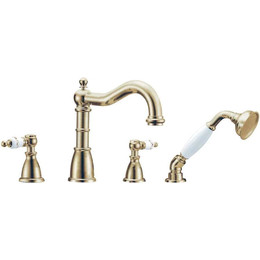 Смеситель для ванны Boheme Provanse 394, бронза - фото 