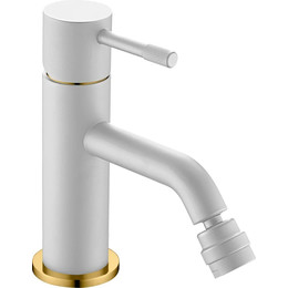 Смеситель для биде Boheme Uno 466-WG, white gold, Цвет производителя: white gold - фото 