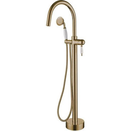 Смеситель для ванны напольный Boheme Medici 309, бронза - фото 
