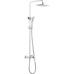 Душевая стойка Boheme Venturo 378-W, white chrome, Цвет производителя: white chrome - фото 