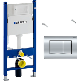 Инсталляция для подвесного унитаза Geberit Duofix Delta 458.163.21.1 - фото 