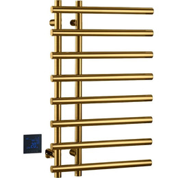 Полотенцесушитель электрический Boheme Venturo П8 100x800 мм 722-BR, бронза, Цвет производителя: бронза - фото 