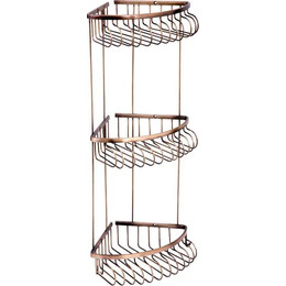 Полочка угловая Boheme Medici 10624, бронза - фото 