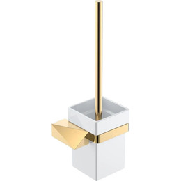 Ёршик для унитаза Boheme New Venturo 10319-G, gold, Цвет производителя: gold - фото 