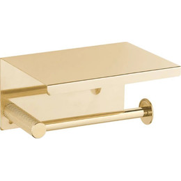 Держатель для туалетной бумаги Boheme Uno 10971-G, gold, Цвет производителя: gold - фото 