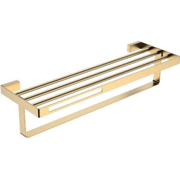 Полка для полотенец Boheme Q 10947-MG, matt gold, Цвет производителя: matt gold - фото 