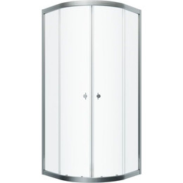 Душевое ограждение Triton Альфа 80x80 см, хром/прозрачное - фото 