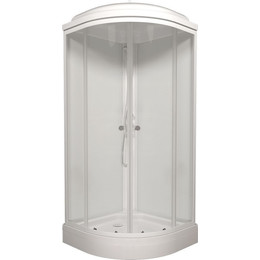 Душевая кабина Triton Экстра А 88x88 см, белый/прозрачное - фото 