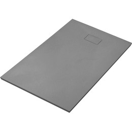 Поддон SMC WasserKraft Elbe 100х80 см 74T17, чёрный - фото 