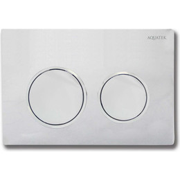 Кнопка смыва Aquatek Small TDI-0000002, хром глянцевый - фото 
