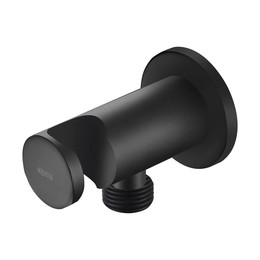 Шланговое подсоединение Aquatek  AQ2455MB, чёрный матовый - фото 