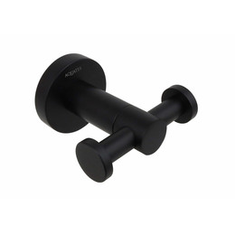 Двойной крючок Aquatek Вега AQ4002MB, цвет чёрный матовый - фото 