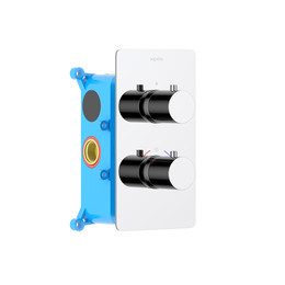 Смеситель для ванны с термостатом Aquatek Европа AQ1392CR (со скрытой частью), Цвет производителя: хром - фото 