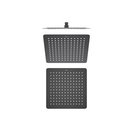 Верхний душ Aquatek 300x300 мм AQ2074MB, чёрный матовый - фото 