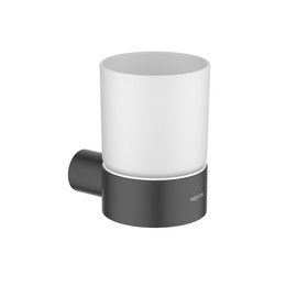 Стакан для зубных щеток Aquatek Лира AQ4404MB, цвет чёрный матовый - фото 