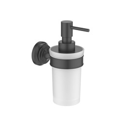 Дозатор для жидкого мыла Aquatek Классик AQ4505MB, цвет чёрный матовый - фото 