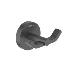 Двойной крючок Aquatek Бетта AQ4602MB, цвет чёрный матовый - фото 