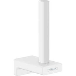 Держатель для туалетной бумаги Hansgrohe AddStoris 41756700, белый матовый - фото 