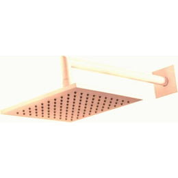 Верхний душ Cezares 300х300 мм PORTA-TDDQ-30-SR, золото матовое - фото 