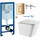 Инсталляция с подвесным унитазом комплект: Grohe Rapid SL 38772001+38732GL0 с подвесным безободковым унитазом Azario Teramo AZ-0052-UQ сиденье микролифт, крепление, кнопка смыва золото глянцевое, Цвет производителя: золото глянцевое - фото, картинка Инсталляция с подвесным унитазом комплект: Grohe Rapid SL 38772001+38732GL0 с подвесным безободковым унитазом Azario Teramo AZ-0052-UQ сиденье микролифт, крепление, кнопка смыва золото глянцевое, Цвет производителя: золото глянцевое - фото