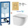 Инсталляция с подвесным унитазом комплект: Grohe Rapid SL 38772001+38732GN0 с подвесным безободковым унитазом Azario Grado AZ-0046-UQ сиденье микролифт, крепление, кнопка смыва золото матовое, Цвет производителя: золото матовое - фото, картинка Инсталляция с подвесным унитазом комплект: Grohe Rapid SL 38772001+38732GN0 с подвесным безободковым унитазом Azario Grado AZ-0046-UQ сиденье микролифт, крепление, кнопка смыва золото матовое, Цвет производителя: золото матовое - фото