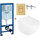 Инсталляция с подвесным унитазом комплект: Grohe Rapid SL 38772001+38732GN0 с подвесным безободковым унитазом Azario Pro CS-1049SB сиденье микролифт, крепление, кнопка смыва золото матовое, Цвет производителя: золото матовое - фото, картинка Инсталляция с подвесным унитазом комплект: Grohe Rapid SL 38772001+38732GN0 с подвесным безободковым унитазом Azario Pro CS-1049SB сиденье микролифт, крепление, кнопка смыва золото матовое, Цвет производителя: золото матовое - фото