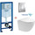 Инсталляция с подвесным унитазом комплект: Grohe Rapid SL 38772001 с подвесным безободковым унитазом Aquatek Европа AQ1900T-00 сиденье микролифт, крепление, кнопка смыва хром (Система смыва торнадо), Цвет производителя: белый - фото, картинка Инсталляция с подвесным унитазом комплект: Grohe Rapid SL 38772001 с подвесным безободковым унитазом Aquatek Европа AQ1900T-00 сиденье микролифт, крепление, кнопка смыва хром (Система смыва торнадо), Цвет производителя: белый - фото