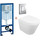 Инсталляция с подвесным унитазом комплект: Grohe Rapid SL 38772001 с подвесным безободковым унитазом Azario Teramo AZ-0053-UQ3 сиденье микролифт, крепление, кнопка смыва хром - фото, картинка Инсталляция с подвесным унитазом комплект: Grohe Rapid SL 38772001 с подвесным безободковым унитазом Azario Teramo AZ-0053-UQ3 сиденье микролифт, крепление, кнопка смыва хром - фото