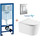 Инсталляция с подвесным унитазом комплект: Grohe Rapid SL 38772001 с подвесным безободковым унитазом Aquatek Оберон AQ1365T-00 сиденье микролифт, крепление, кнопка смыва хром (Система смыва торнадо) - фото, картинка Инсталляция с подвесным унитазом комплект: Grohe Rapid SL 38772001 с подвесным безободковым унитазом Aquatek Оберон AQ1365T-00 сиденье микролифт, крепление, кнопка смыва хром (Система смыва торнадо) - фото