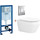 Инсталляция с подвесным унитазом комплект: Grohe Rapid SL 38772001 с подвесным безободковым унитазом Aquatek Лея AQ1199-00 сиденье микролифт, крепление, кнопка смыва хром - фото, картинка Инсталляция с подвесным унитазом комплект: Grohe Rapid SL 38772001 с подвесным безободковым унитазом Aquatek Лея AQ1199-00 сиденье микролифт, крепление, кнопка смыва хром - фото
