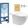 Инсталляция с подвесным унитазом комплект: Grohe Rapid SL 38772001+38732GN0 с подвесным безободковым унитазом Aquatek Европа AQ1900-00 сиденье микролифт, крепление, кнопка смыва золото матовое, Цвет производителя: золото матовое - фото, картинка Инсталляция с подвесным унитазом комплект: Grohe Rapid SL 38772001+38732GN0 с подвесным безободковым унитазом Aquatek Европа AQ1900-00 сиденье микролифт, крепление, кнопка смыва золото матовое, Цвет производителя: золото матовое - фото
