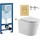 Инсталляция с подвесным унитазом комплект: Grohe Rapid SL 38772001+38732GN0 с подвесным безободковым унитазом Aquatek Вега AQ1904-00 сиденье микролифт, крепление, кнопка смыва золото матовое, Цвет производителя: золото матовое - фото, картинка Инсталляция с подвесным унитазом комплект: Grohe Rapid SL 38772001+38732GN0 с подвесным безободковым унитазом Aquatek Вега AQ1904-00 сиденье микролифт, крепление, кнопка смыва золото матовое, Цвет производителя: золото матовое - фото