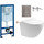Инсталляция с подвесным унитазом комплект: Grohe Rapid SL 38772001+38732A00 с подвесным безободковым унитазом Aquatek Европа AQ1900-00 сиденье микролифт, крепление, кнопка смыва графит глянцевый, Цвет производителя: графит глянцевый - фото, картинка Инсталляция с подвесным унитазом комплект: Grohe Rapid SL 38772001+38732A00 с подвесным безободковым унитазом Aquatek Европа AQ1900-00 сиденье микролифт, крепление, кнопка смыва графит глянцевый, Цвет производителя: графит глянцевый - фото