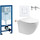Инсталляция с подвесным унитазом комплект: Grohe Rapid SL 38772001+38732WM0 с подвесным безободковым унитазом Aquatek Европа AQ1900-00 сиденье микролифт, крепление, кнопка смыва белый матовый, Цвет производителя: белый матовый - фото, картинка Инсталляция с подвесным унитазом комплект: Grohe Rapid SL 38772001+38732WM0 с подвесным безободковым унитазом Aquatek Европа AQ1900-00 сиденье микролифт, крепление, кнопка смыва белый матовый, Цвет производителя: белый матовый - фото