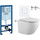 Инсталляция с подвесным унитазом комплект: Grohe Rapid SL 38772001+38732WM0 с подвесным безободковым унитазом Aquatek Европа AQ1901-00 сиденье микролифт, крепление, кнопка смыва белый матовый, Цвет производителя: белый матовый - фото, картинка Инсталляция с подвесным унитазом комплект: Grohe Rapid SL 38772001+38732WM0 с подвесным безободковым унитазом Aquatek Европа AQ1901-00 сиденье микролифт, крепление, кнопка смыва белый матовый, Цвет производителя: белый матовый - фото