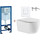 Инсталляция с подвесным унитазом комплект: Grohe Rapid SL 38772001+38732WM0 с подвесным безободковым унитазом Aquatek Европа AQ1106-00 сиденье микролифт, крепление, кнопка смыва белый матовый, Цвет производителя: белый матовый - фото, картинка Инсталляция с подвесным унитазом комплект: Grohe Rapid SL 38772001+38732WM0 с подвесным безободковым унитазом Aquatek Европа AQ1106-00 сиденье микролифт, крепление, кнопка смыва белый матовый, Цвет производителя: белый матовый - фото