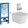 Инсталляция с подвесным унитазом комплект: Grohe Rapid SL 38772001 с подвесным унитазом Sole Cube pro сиденье микролифт, крепление, кнопка смыва хром - фото, картинка Инсталляция с подвесным унитазом комплект: Grohe Rapid SL 38772001 с подвесным унитазом Sole Cube pro сиденье микролифт, крепление, кнопка смыва хром - фото