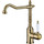 Смеситель для кухни Boheme Crystal 101-CRST, бронза - фото 