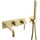 Смеситель для ванны Boheme UNO 464-3-MG, matt gold - фото 