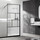 Душевая перегородка Vincea Walk in HC Art 120 см VSW-1HC120CFB (стекло 8 мм) с кронштейном в комплекте, чёрный/прозрачное/матовое - фото, картинка Душевая перегородка Vincea Walk in HC Art 120 см VSW-1HC120CFB (стекло 8 мм) с кронштейном в комплекте, чёрный/прозрачное/матовое - фото