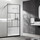 Душевая перегородка Vincea Walk in HC Art 80 см VSW-1HC800CFGM (стекло 8 мм) с кронштейном в комплекте, вороненая сталь/прозрачное/матовое - фото, картинка Душевая перегородка Vincea Walk in HC Art 80 см VSW-1HC800CFGM (стекло 8 мм) с кронштейном в комплекте, вороненая сталь/прозрачное/матовое - фото
