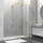 Душевая перегородка Vincea Walk in HS 80 см VSW-1HS800CLG (стекло 8 мм) с кронштейном в комплекте, брашированное золото/прозрачное - фото, картинка Душевая перегородка Vincea Walk in HS 80 см VSW-1HS800CLG (стекло 8 мм) с кронштейном в комплекте, брашированное золото/прозрачное - фото