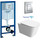 Инсталляция с подвесным унитазом комплект: Grohe Rapid SL 38772001 с подвесным безободковым унитазом BelBagno Due-Tor BB5171CH-TOR/SC сиденье микролифт, крепление, кнопка смыва хром (Система смыва торнадо) - фото, картинка Инсталляция с подвесным унитазом комплект: Grohe Rapid SL 38772001 с подвесным безободковым унитазом BelBagno Due-Tor BB5171CH-TOR/SC сиденье микролифт, крепление, кнопка смыва хром (Система смыва торнадо) - фото