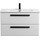 Тумба подвесная с раковиной Cezares ECO-CER-N-800-2C-SO-BL 80 см (раковина CZR-8095-80) bianco lucido - фото, картинка Тумба подвесная с раковиной Cezares ECO-CER-N-800-2C-SO-BL 80 см (раковина CZR-8095-80) bianco lucido - фото