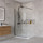 Душевая перегородка BelBagno 100 см KRAFT-L-1-100-C-NERO, чёрный/прозрачное - фото, картинка Душевая перегородка BelBagno 100 см KRAFT-L-1-100-C-NERO, чёрный/прозрачное - фото