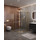 Душевое ограждение Cezares 130x120 см MOLVENO-RH-22-130/120-C-BORO-IV, брашированное золото/прозрачное - фото, картинка Душевое ограждение Cezares 130x120 см MOLVENO-RH-22-130/120-C-BORO-IV, брашированное золото/прозрачное - фото