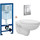 Инсталляция с подвесным унитазом комплект: Grohe Rapid SL 38772001 с подвесным безободковым унитазом Loranto Fredo CS-WH8005 сиденье микролифт, крепление, кнопка смыва хром - фото, картинка Инсталляция с подвесным унитазом комплект: Grohe Rapid SL 38772001 с подвесным безободковым унитазом Loranto Fredo CS-WH8005 сиденье микролифт, крепление, кнопка смыва хром - фото