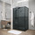 Душевое ограждение Grossman Galaxy 100x90 см 120.K33.01.1090.21.10, чёрный матовый/тонированное - фото, картинка Душевое ограждение Grossman Galaxy 100x90 см 120.K33.01.1090.21.10, чёрный матовый/тонированное - фото
